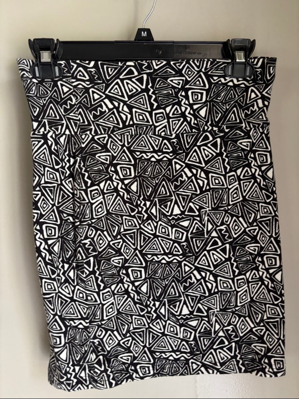 Forever 21 Black & White Tribal Print Skirt